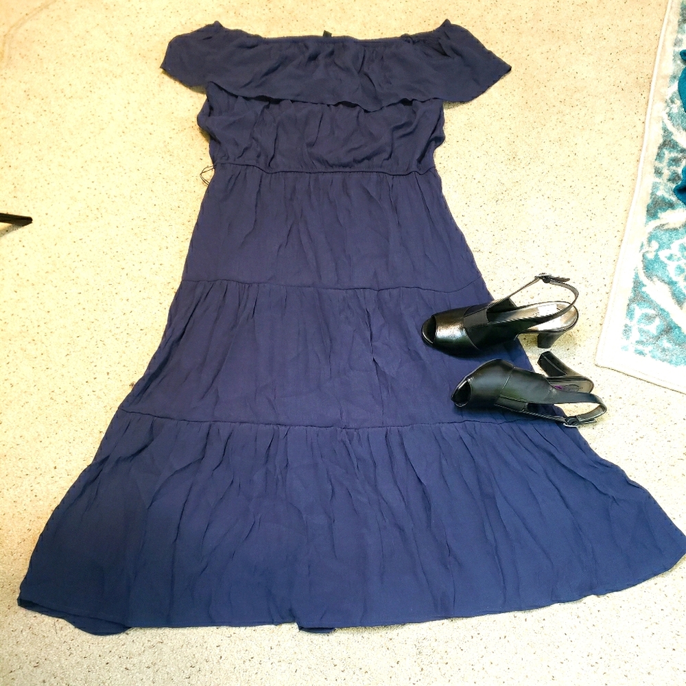 New Blue Maxi Dress